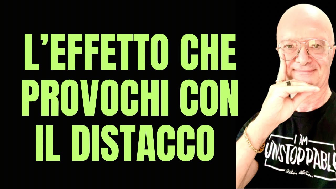 L’EFFETTO CHE PROVOCHI CON IL DISTACCO DAL RISULTATO E LASCIANDO ANDARE