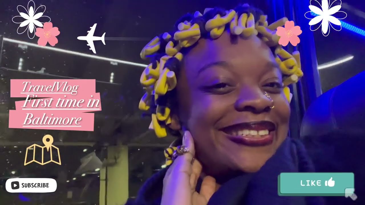 Travel Vlog ✈️ : First Time in Baltimore #travel #baltimore First Day.