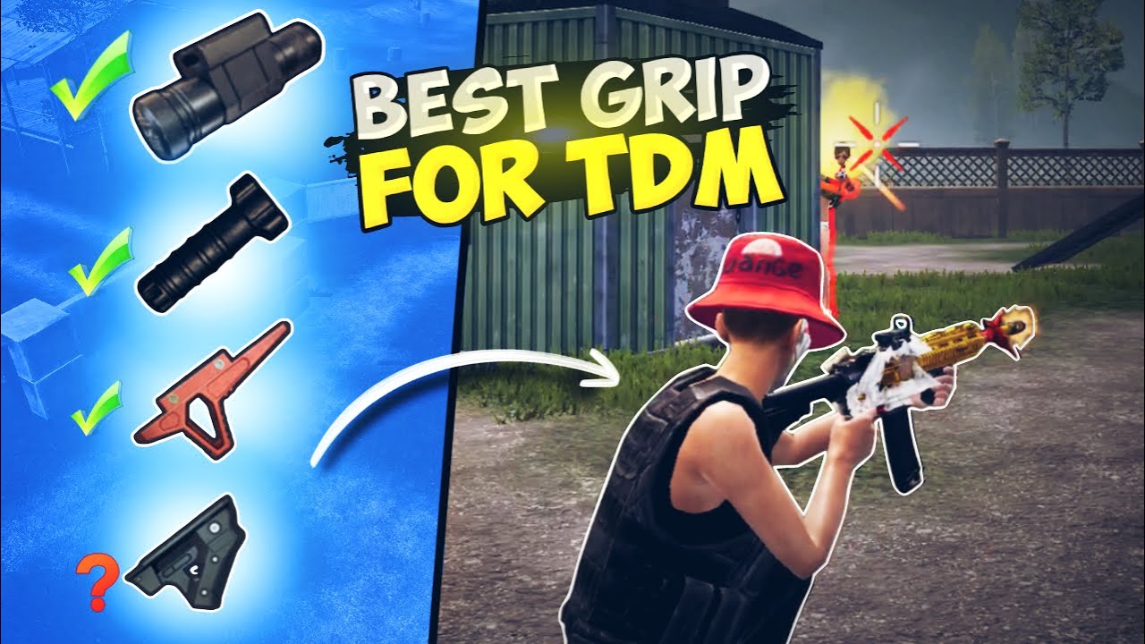 🔥Use this grip for connecting more headshot in 1v1 tdm | Best grip for m416 bgmi/pubg
