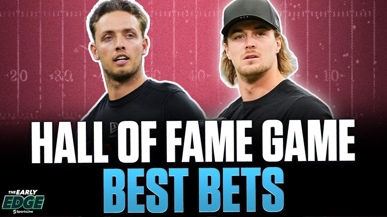 NFL Hall of Fame Game: 3 BEST BETS for Panthers vs. Cardinals!