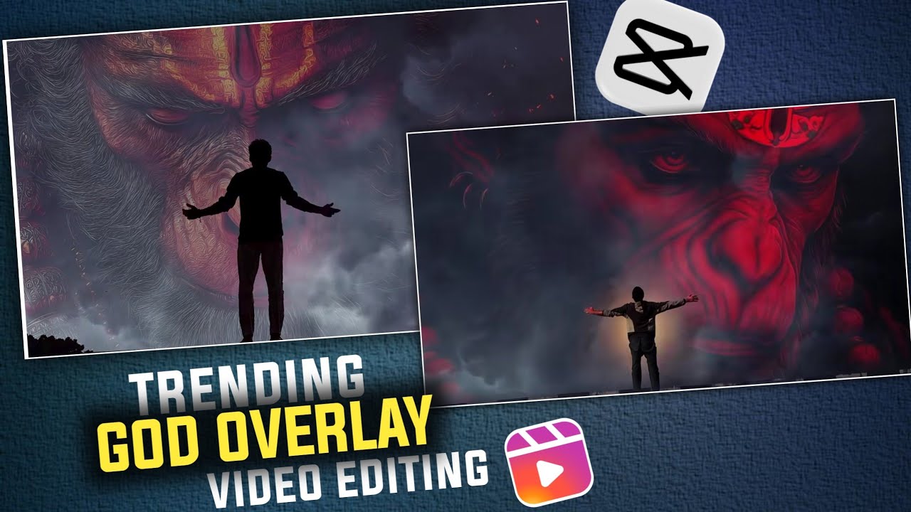 Trending LORD HANUMAN Sky change Video Editing Capcut | capcut video editing telugu 