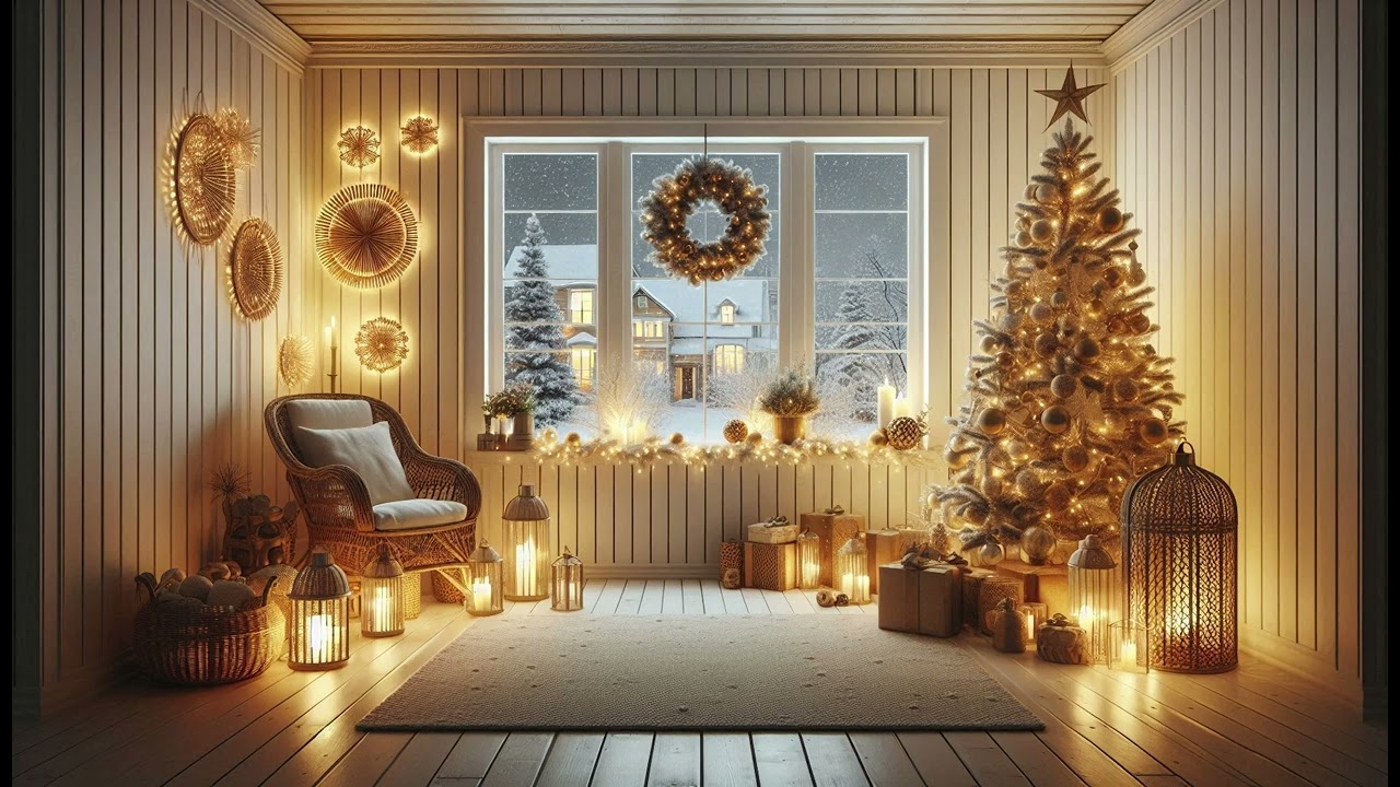 Merry and Happy Christmas 🎁 Holiday Music with Soft Jazz for Christmas Eve 🎁
