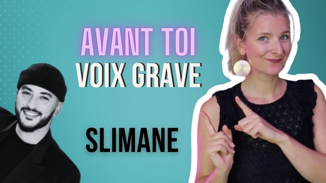 Avant toi - voix grave (Slimane) guide voix