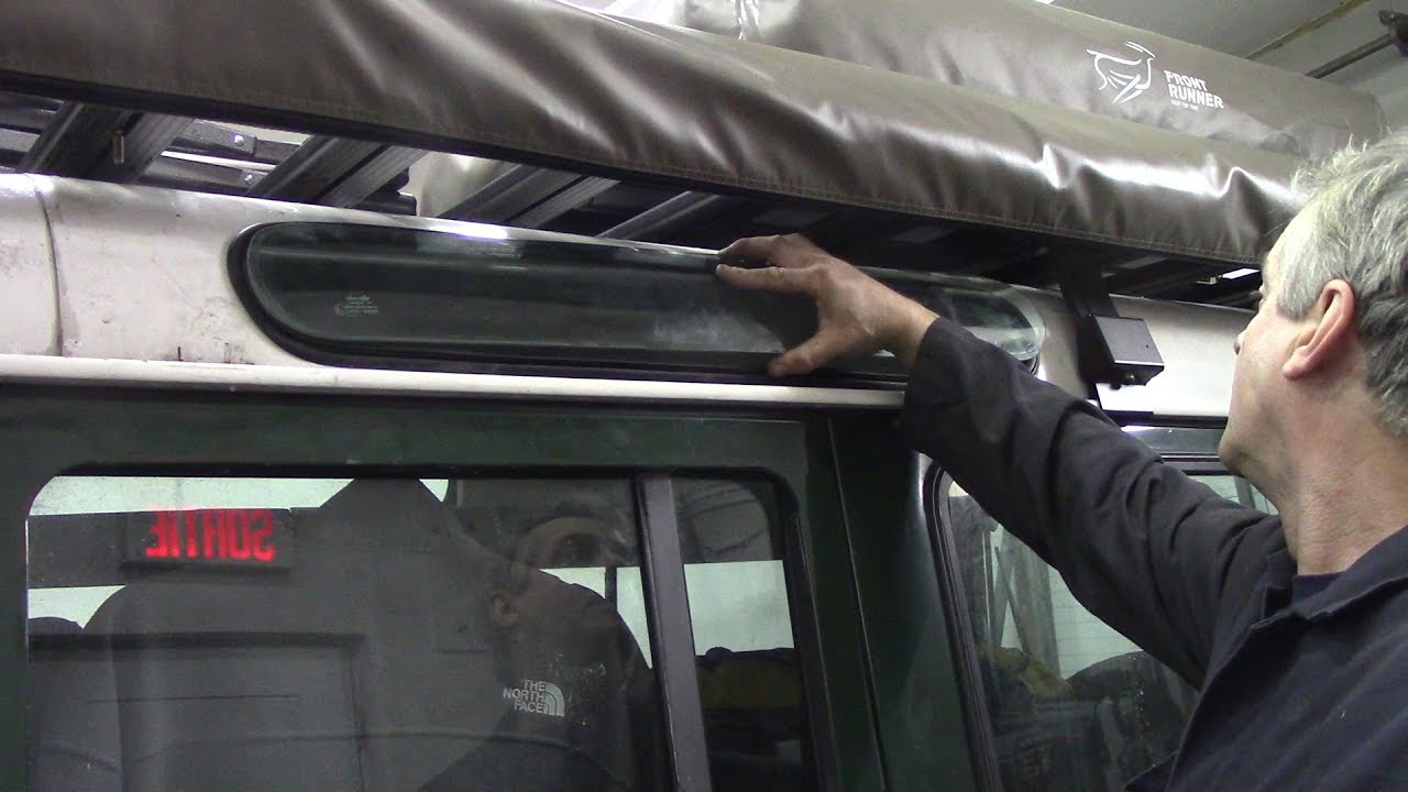 Replacing the Land Rover alpine window seals  - 1/2 hour of real time frustration!
