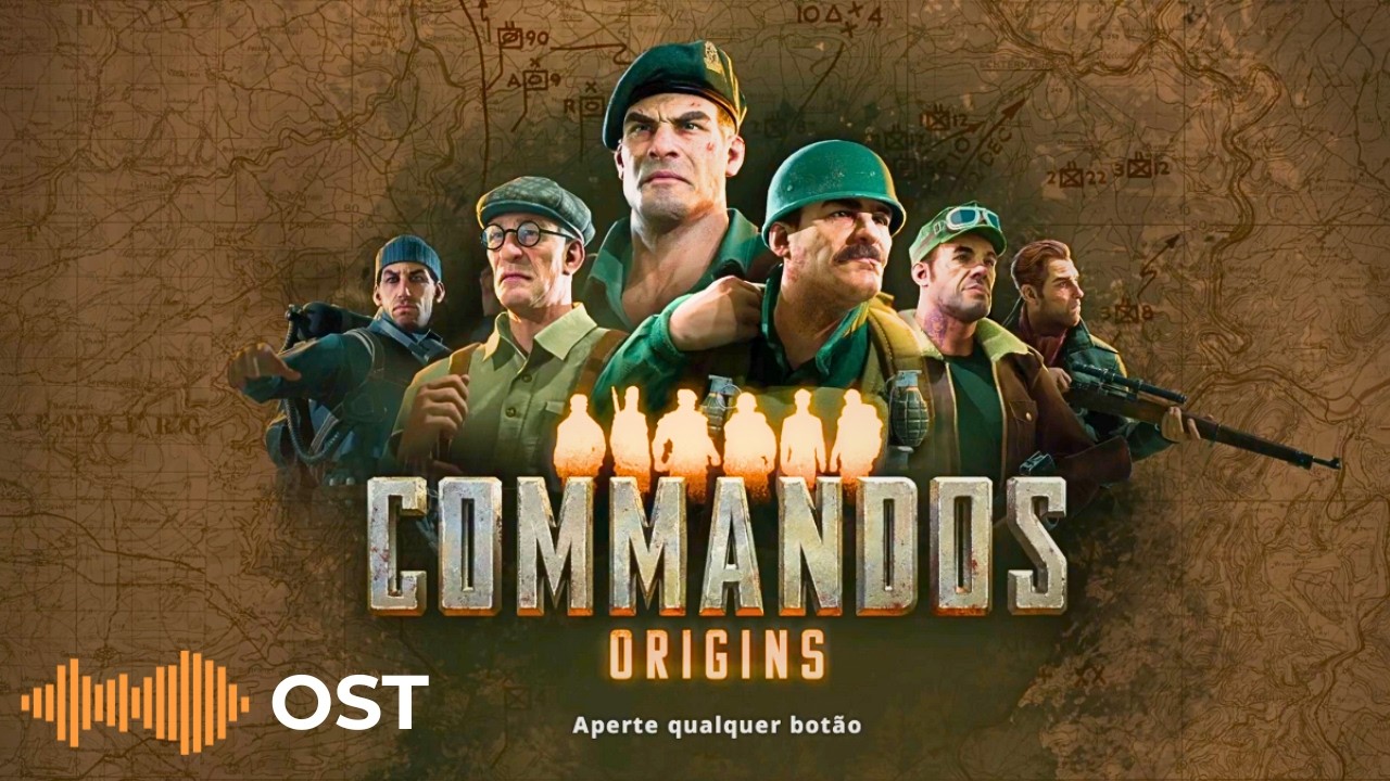 COMMANDOS: Origins - Menu Title Screen and Original Soundtrack | OST