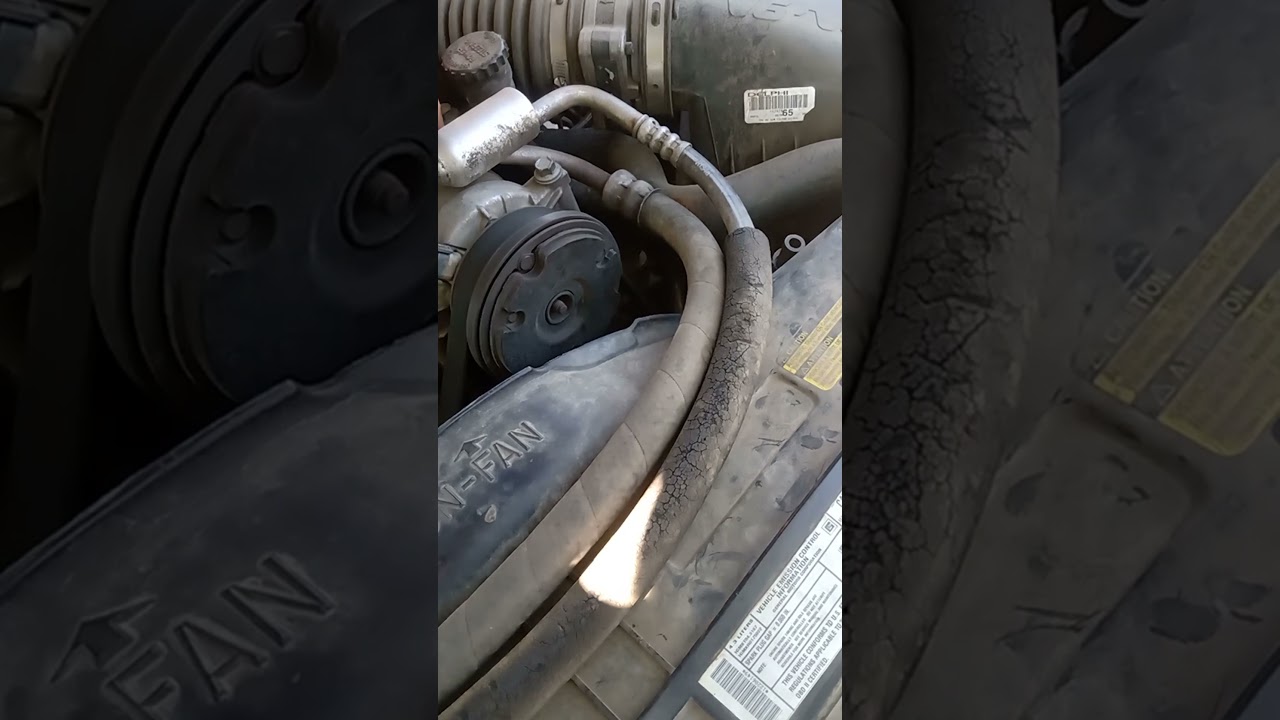 Chevy blazer como recargar el sistema de Aire acondisionado super facil