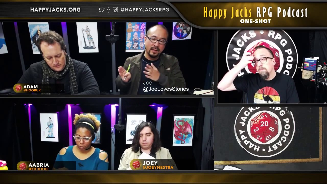 ONESHOT25 Happy Jacks RPG One Shot, Demigods