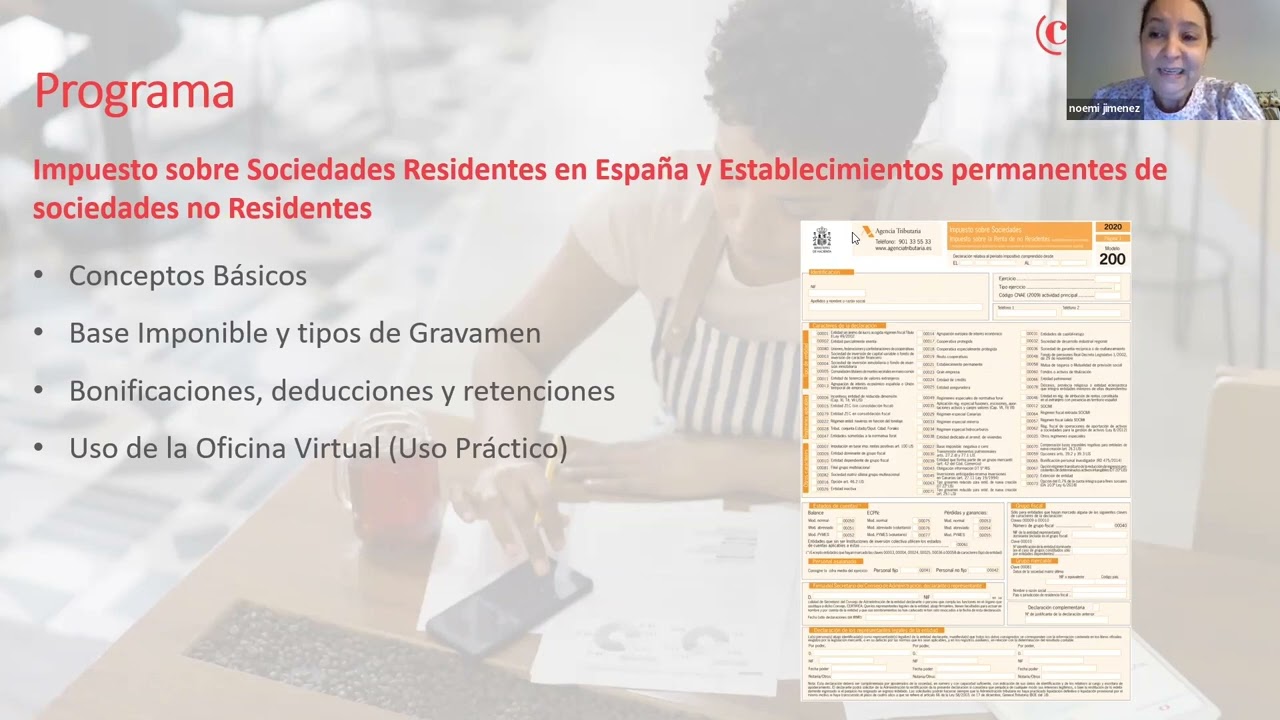 Sesión Informativa   Curso Superior en Fiscalidad de la Empresa