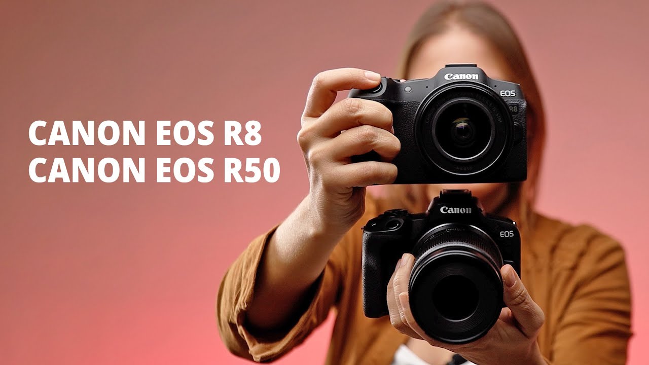 ¡Canon EOS R8 y R50! Nuevas cámaras mirrorless