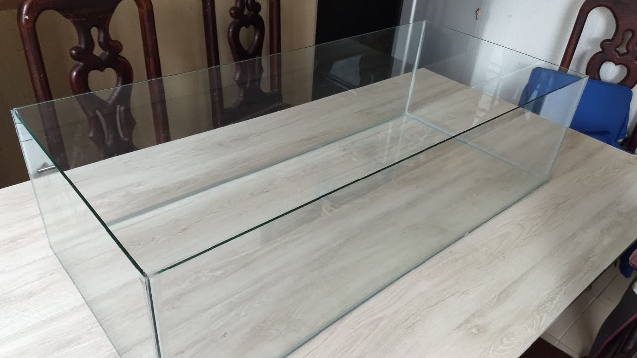 Como hacer una pecera de más de cien litros paso a paso!!!