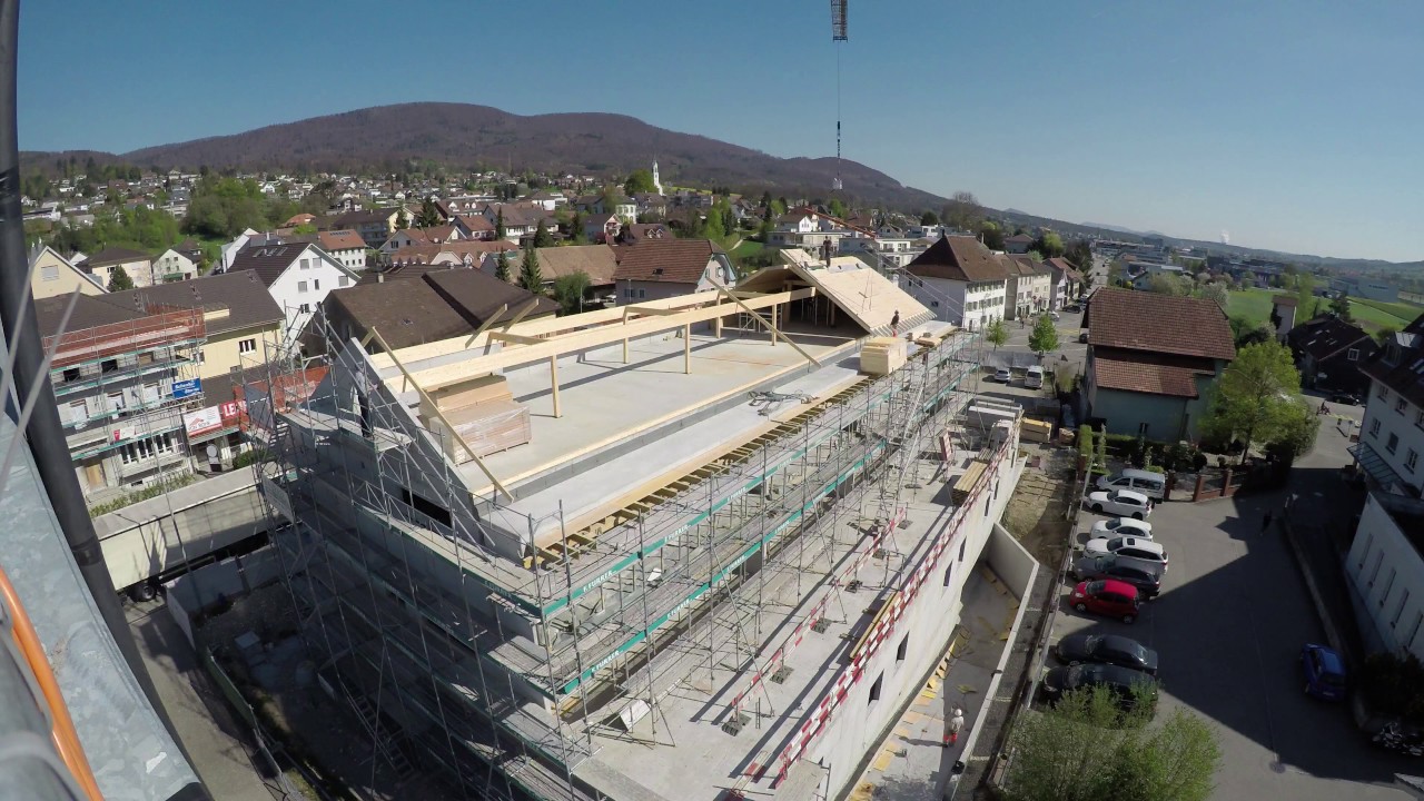 Elementbau Dachkonstruktion