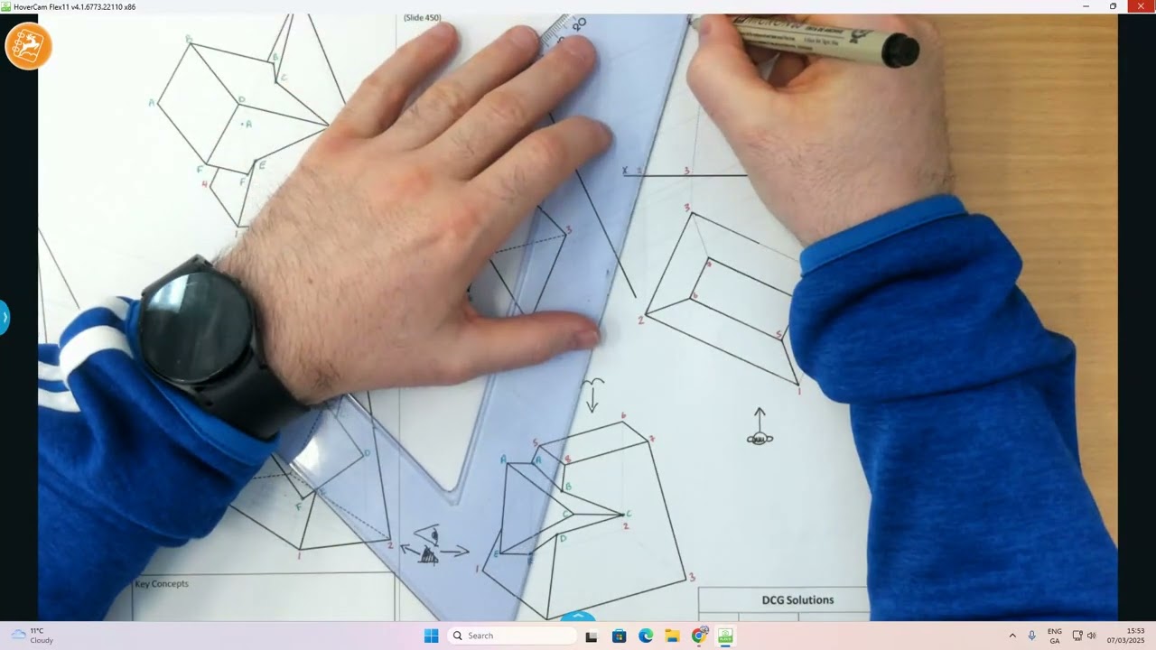 6th Yr Intersecting Solids Homework