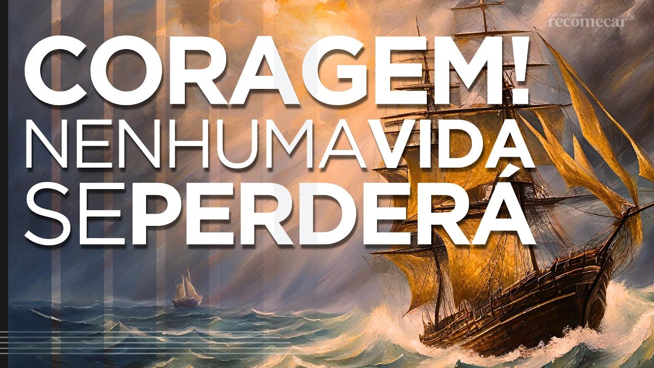 CORAGEM! NENHUMA VIDA SE PERDERÁ |  Culto ComBC ao vivo