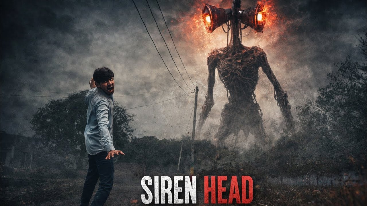 Siren Head Attack 😱 || #sirenhead #vfx #dangerous 