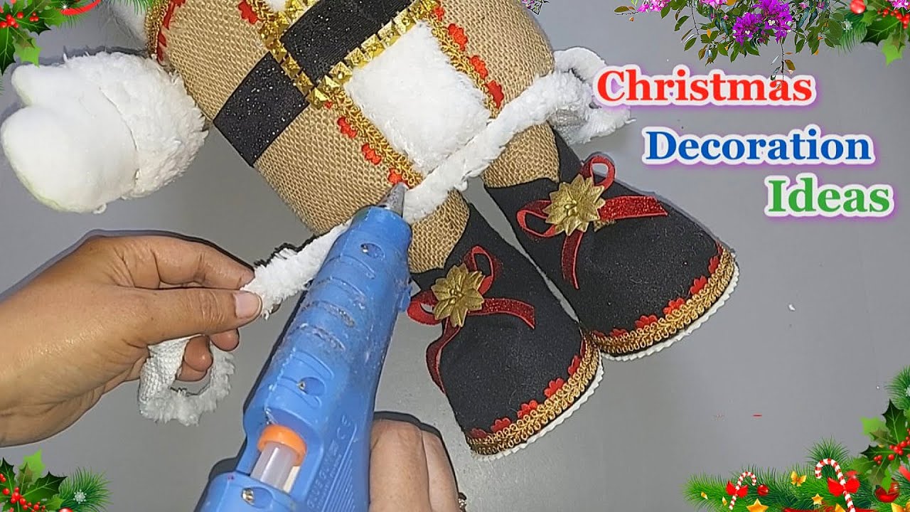 DIY New Christmas decoration idea From Plastic Bottle | DIY Budget Friendly Christmas craft idea🎄