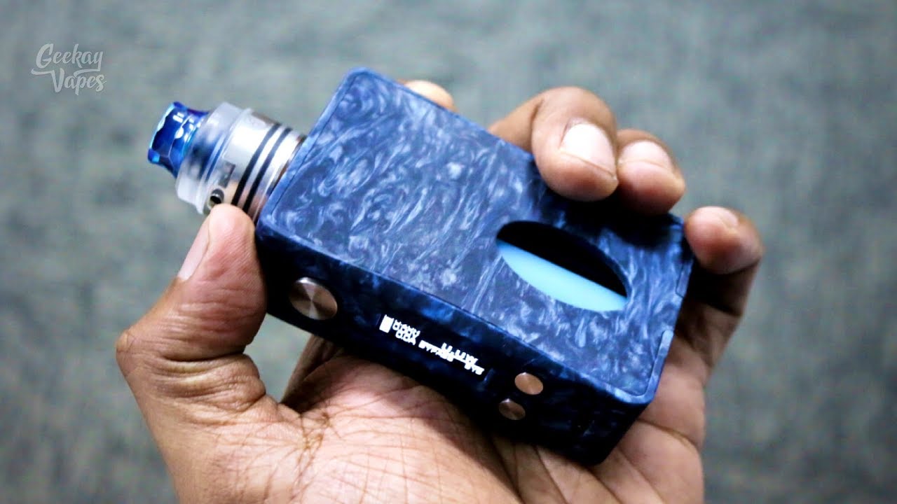 Aleader Killer 80w Resin Squonk Mod - Awesome!