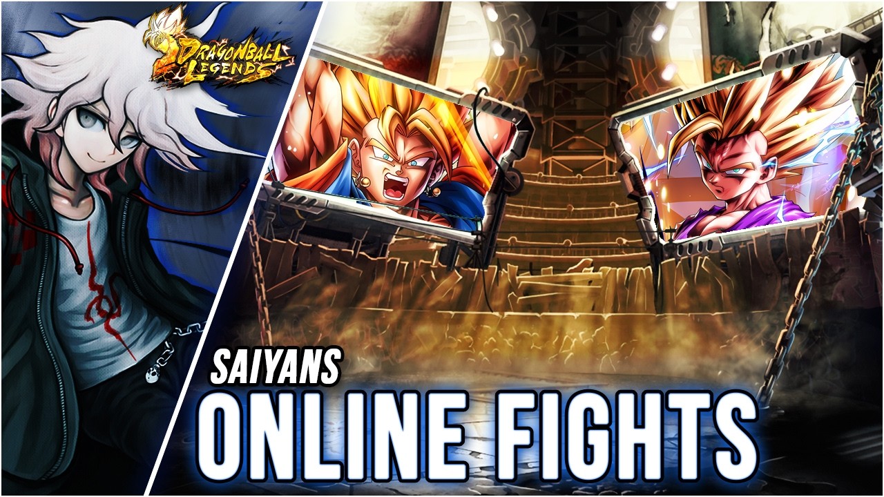 (Dragonball Legends) Saiyan Team vs Majin Buu Saga Team