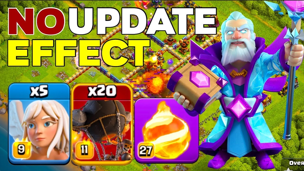 TH16 Warden Fireball & Rocket Balloon Wrecking Legend League Attacks After Update!
