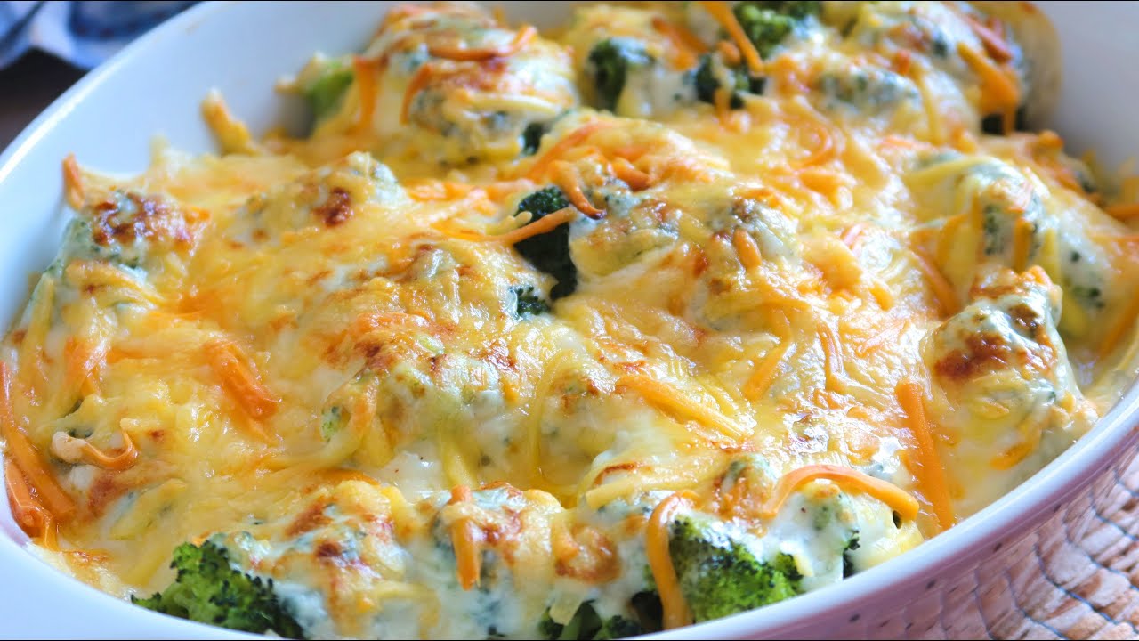 Brócoli gratinado