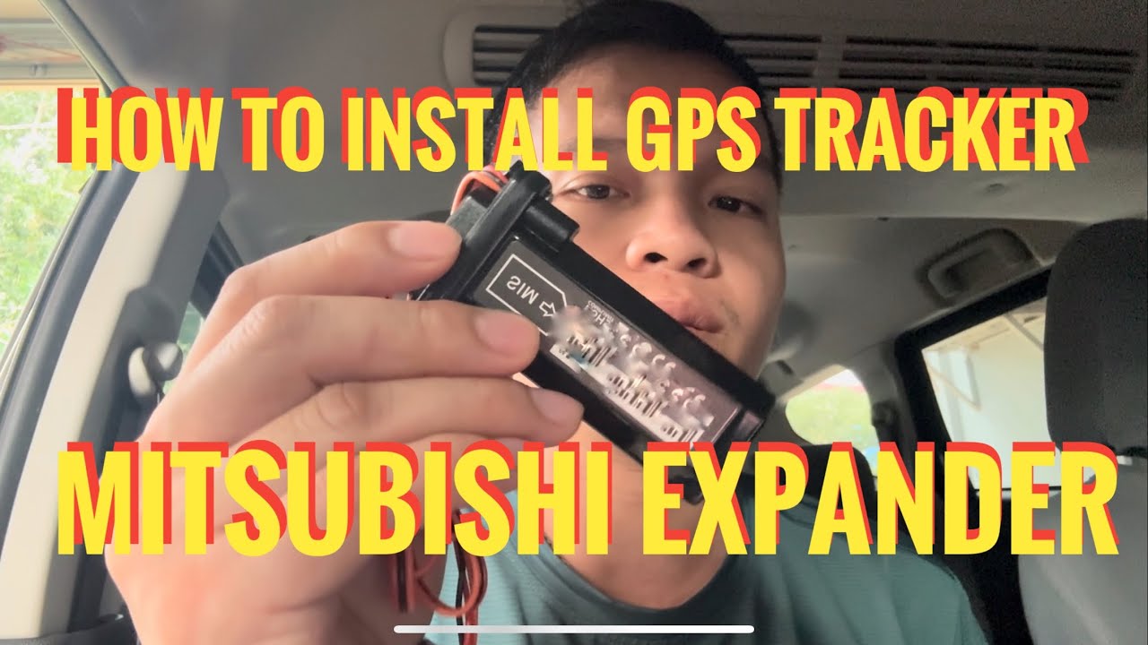 How to install GPS tracker MITSUBISHI XPANDER