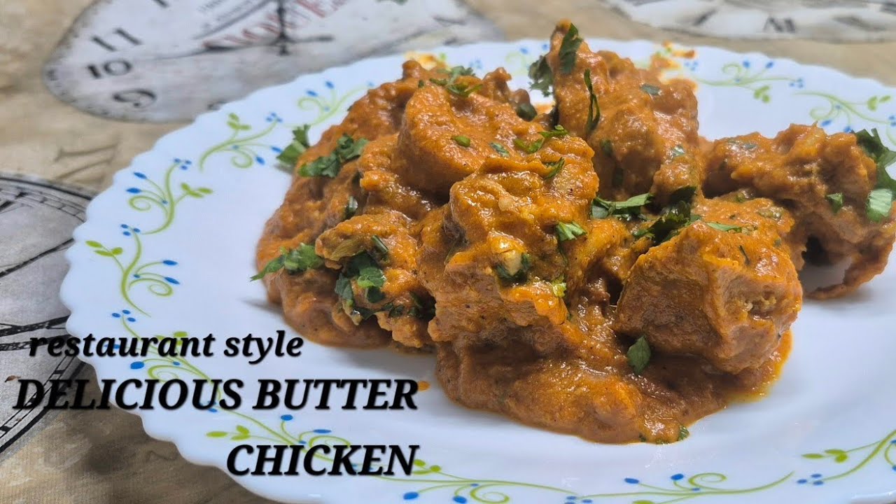 Better Than Takeout: Restaurant Style Butter Chicken at Home|| Restaurant Style Butter Chicken🤗🤗