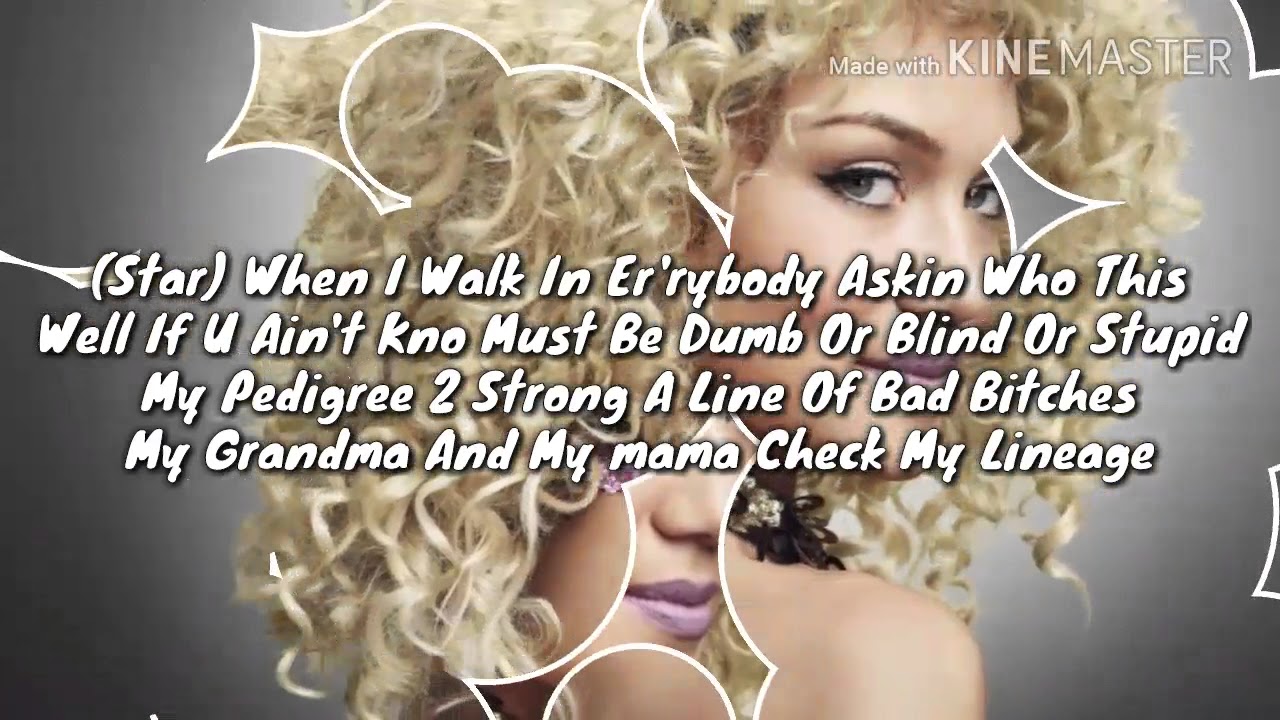 STAR - Bad Bish (Lyric Video)