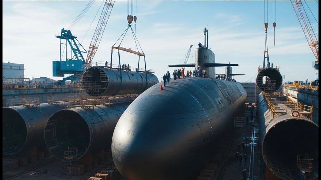 Inside the 18,000-Ton Nuclear Submarine Factory &ndash; How the Ohio-Class Is Built