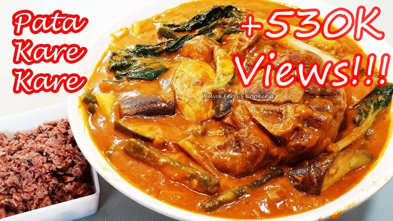 EASIEST PATA KARE KARE RECIPE!!!
