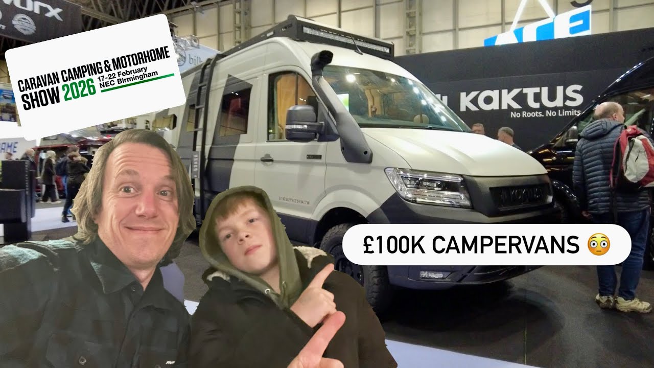 Inside The Biggest Van Show in the UK!