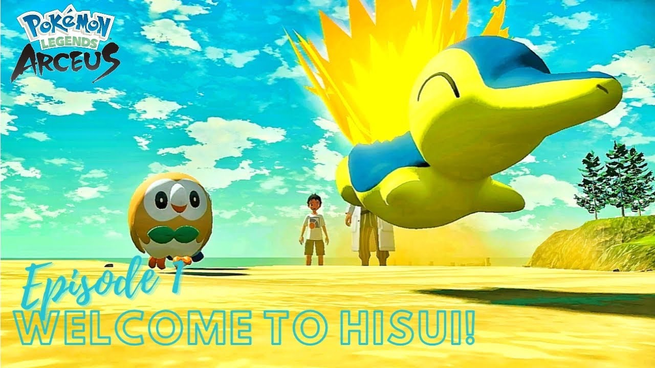 Pokemon Legends Arceus Playthrough Episode 1: Welcome to Hisui!