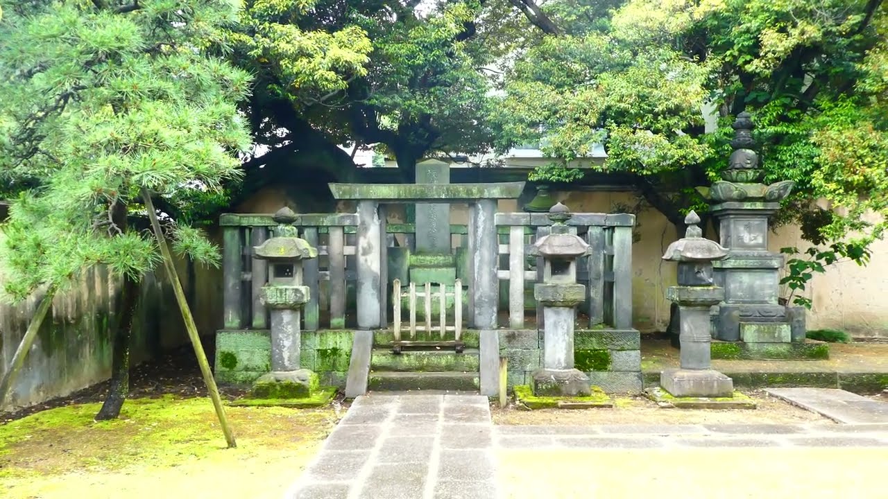 松平定信公の墓所「史跡　楽翁松平定信墓」霊巌寺（東京都江東区白河）2023.5.20