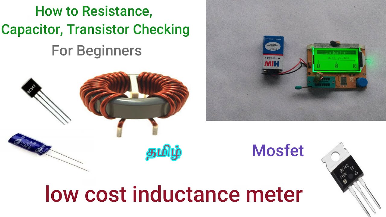 Simple inductance meter.|| Beginners must buy this kit. How measure coil inductance in Tamil.