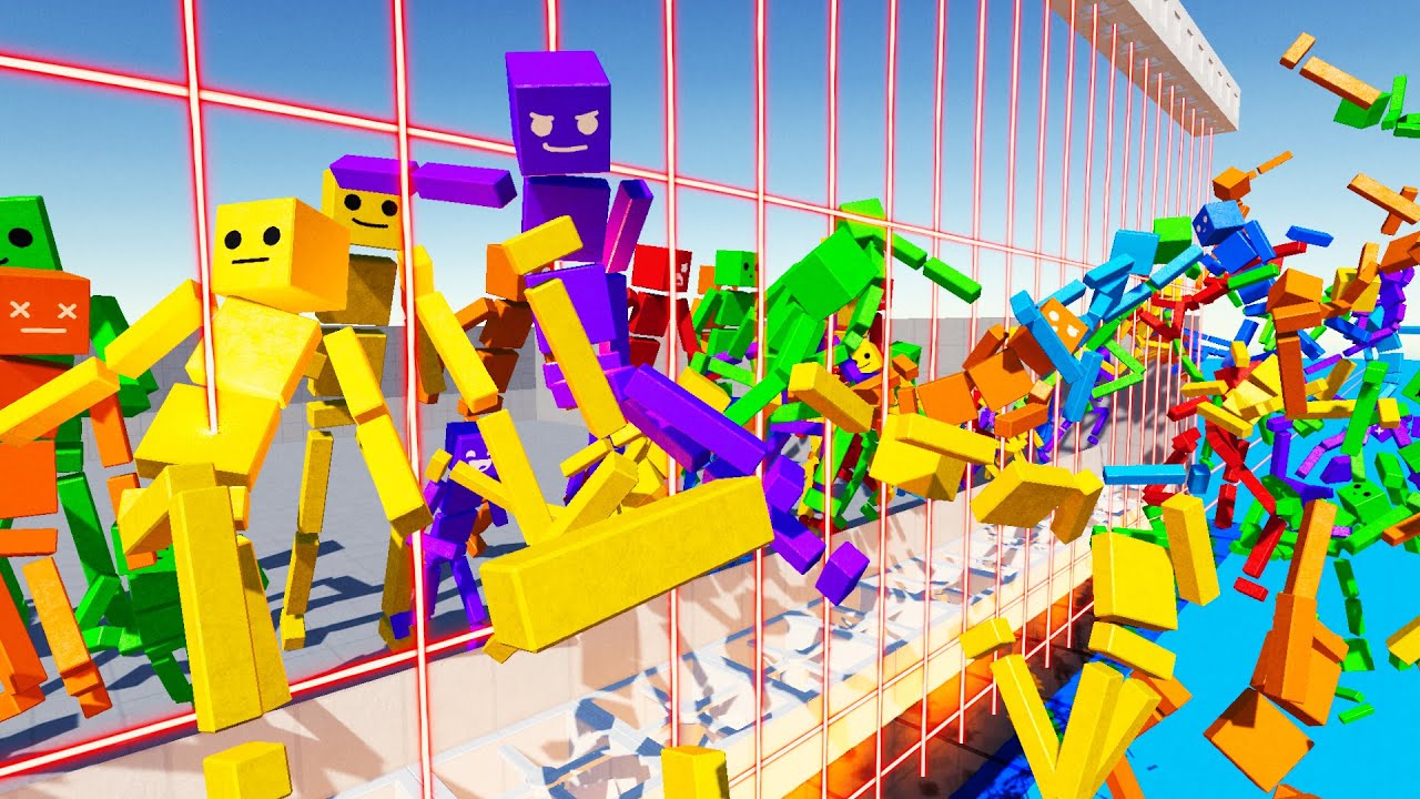 Ragdoll World ► Crowd Rushing to Lasers, Insurmountable Trial, Crazy Box