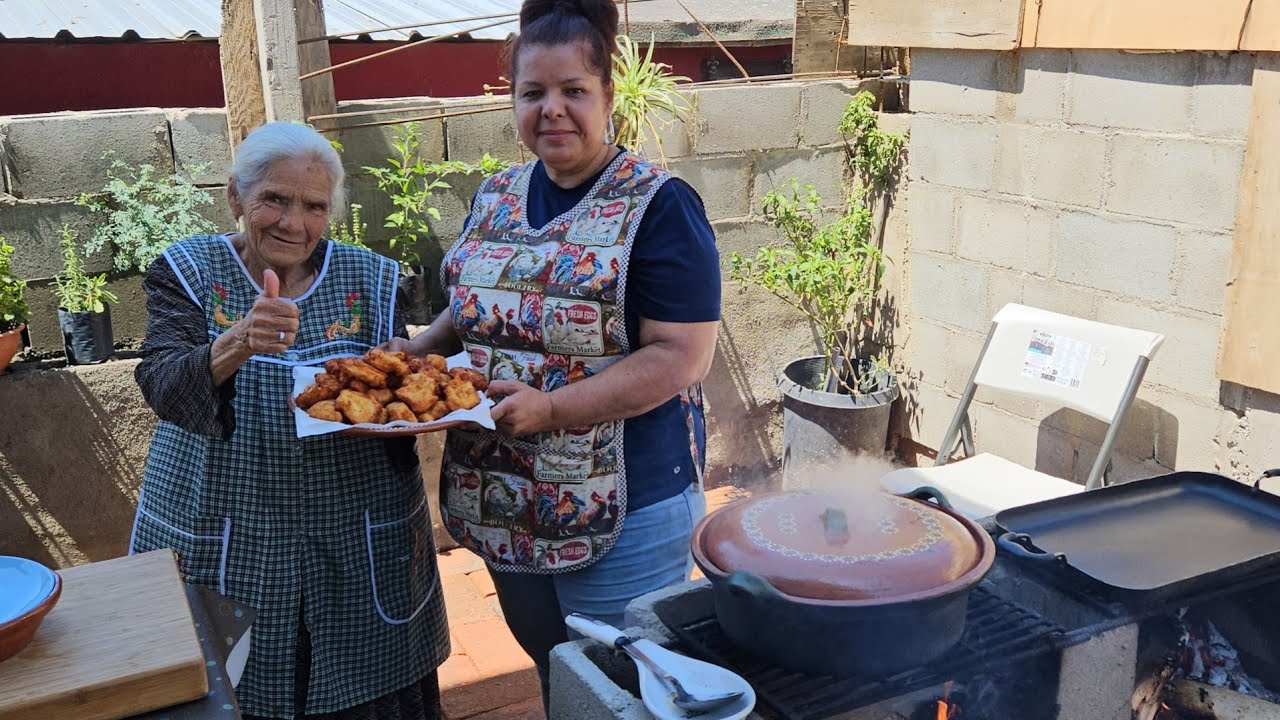 A SUS 89 AÑOS | TORRENOS DE PAPA | RECETA CLASICA DE MI MAMA