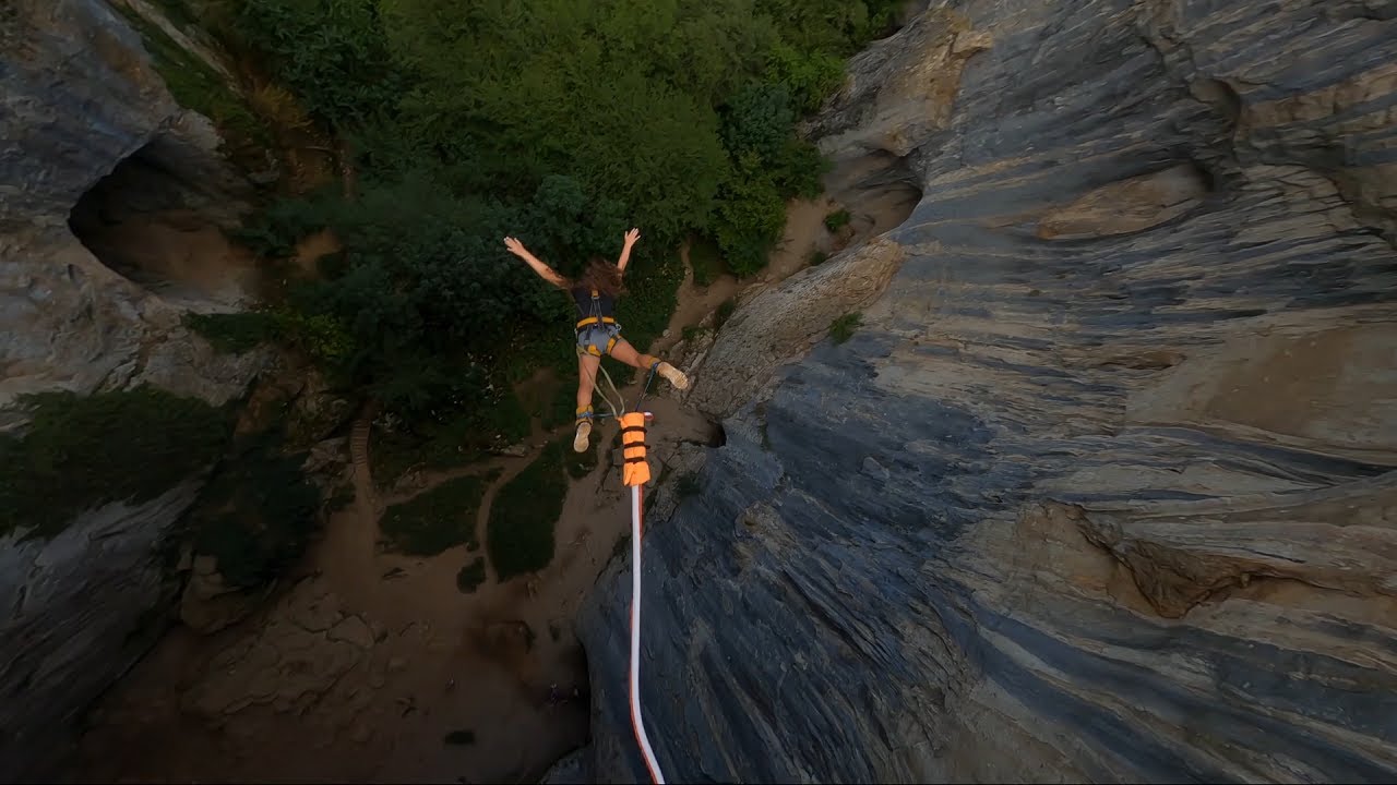 Bungee chase with fpv at 