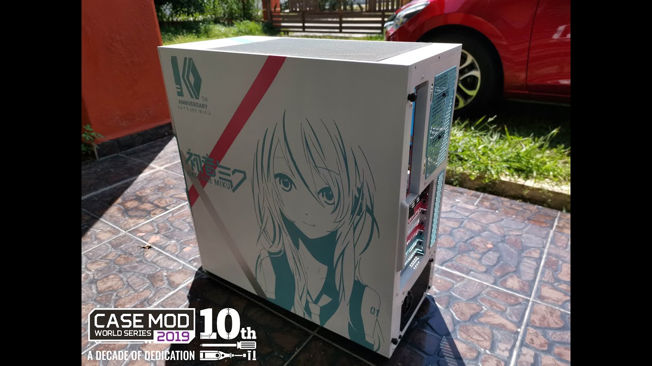 miku vlog modding casing