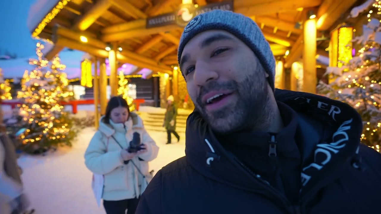 ON A RENCONTRÉ LE VRAI PERE NOEL (oui il existe) - Vlog Laponie 4K