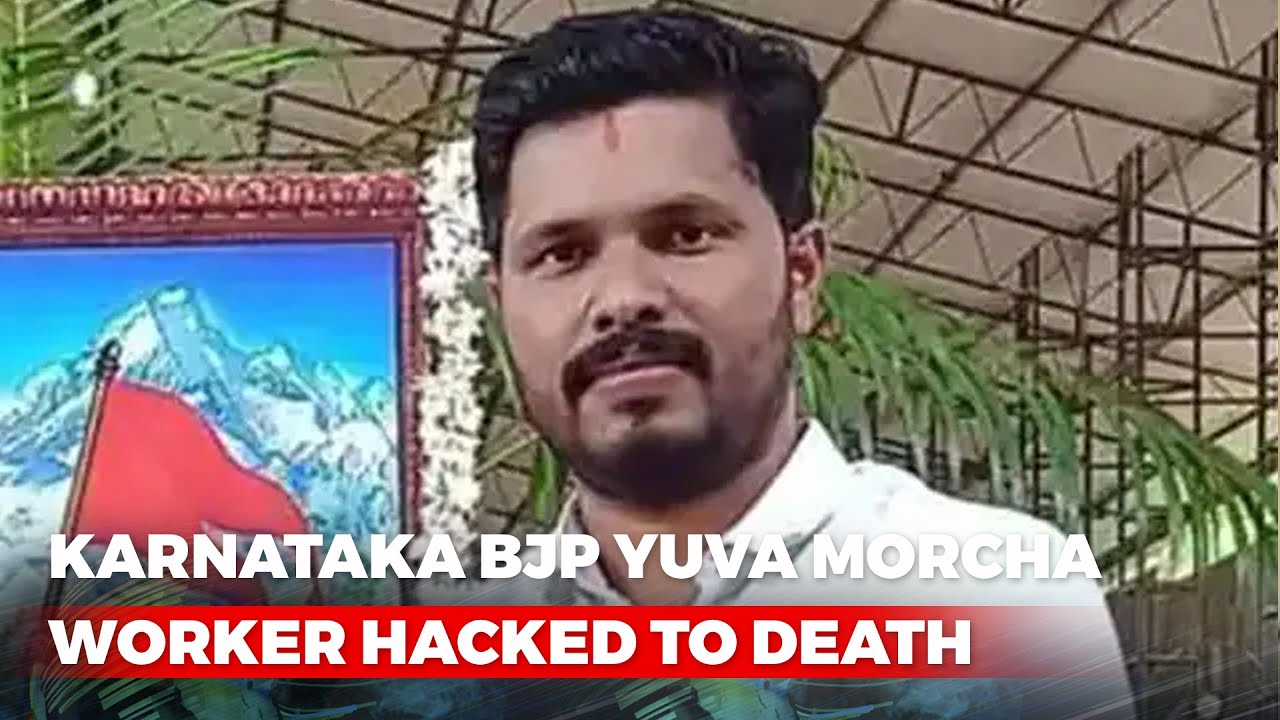 BJP Youth Leader In Karnataka Hacked To Death By Attackers On Bike