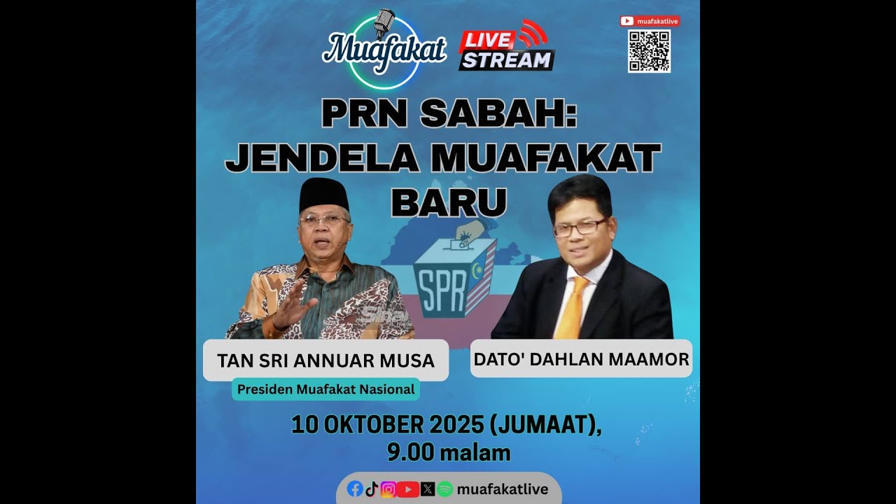 Bicara Muafakat Siri 47 : PRN SABAH JENDELA MUAFAKAT BARU