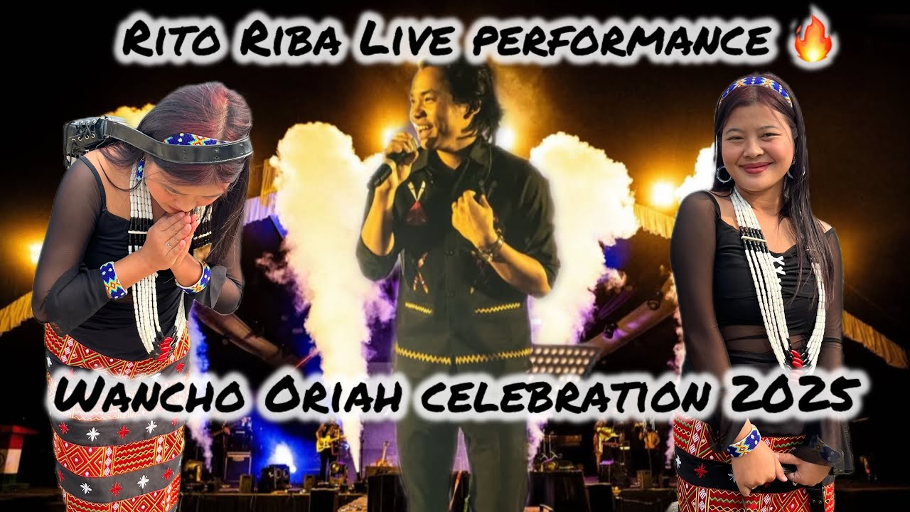 Rito Riba Live performance🔥 || Wancho Oriah Festival celebration 2025❤️..#Longding Vlog🫶
