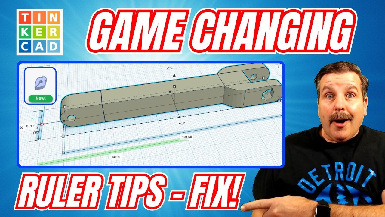 Tinkercad Tips & Tricks: Game Changing Ruler Solution 💯🤯