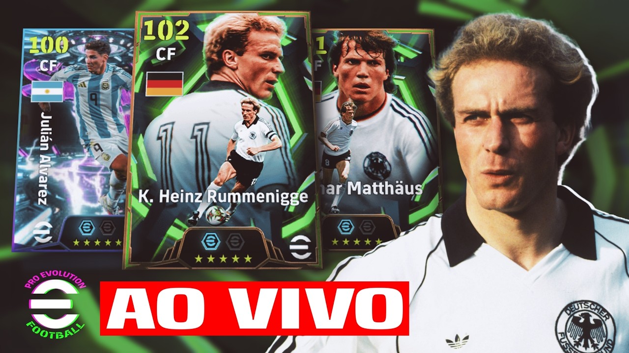BORA EM BUSCA DO RUMMENIGGE MONSTRO 💥 | eFootball 2026 AO VIVO 🔴