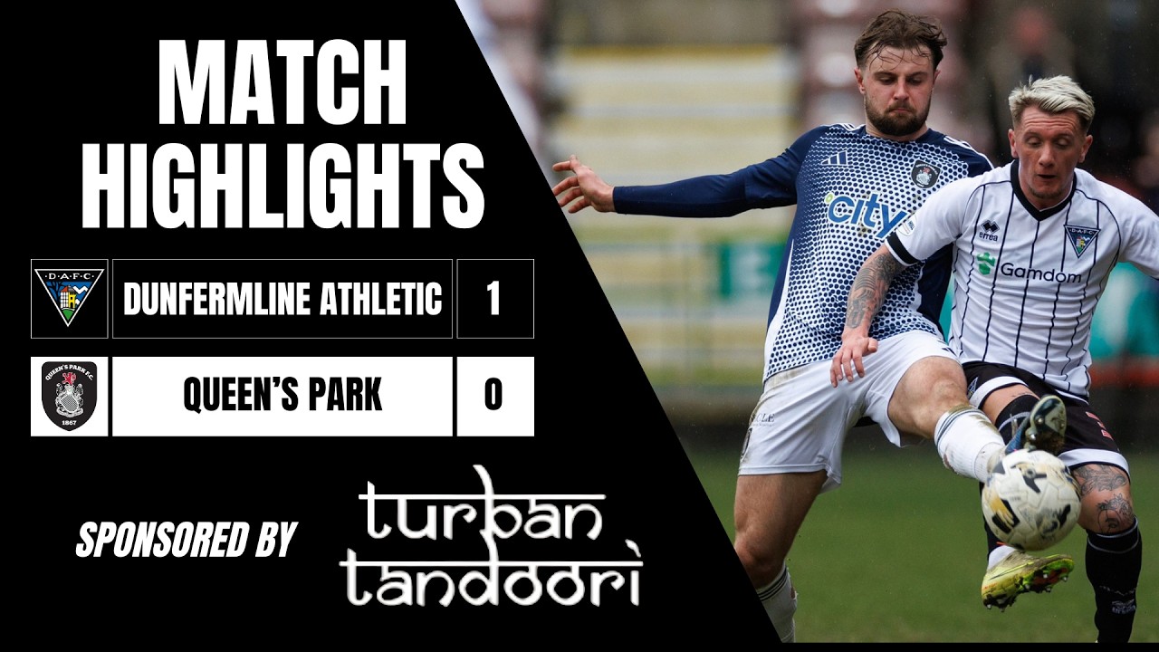 Match Highlights | Dunfermline 1-0 Queen's Park | William Hill Scottish Championship