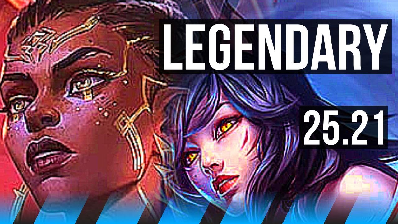 MEL vs AHRI (MID) | 11/1/6, Legendary | NA Master | 25.21