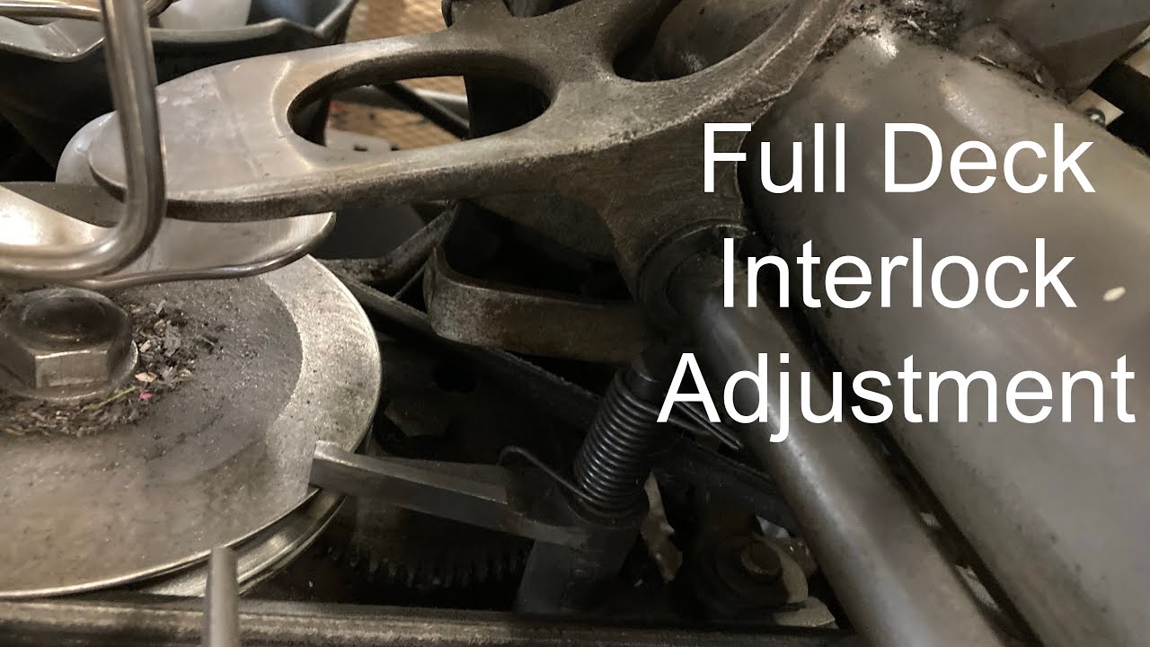 Full Deck-Moving Deck Interlock #44 - Brunswick Pinsetter Adjustments