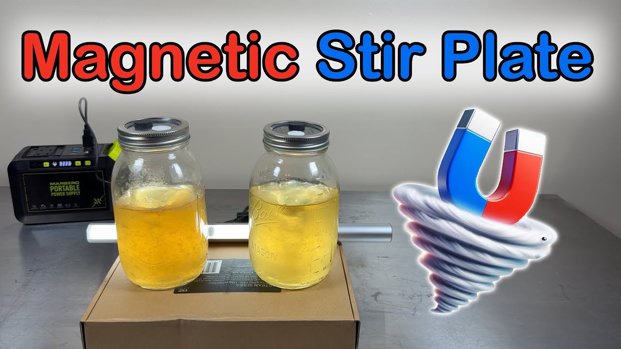 How to Make a Homemade 2-Position Magnetic Stir Plate