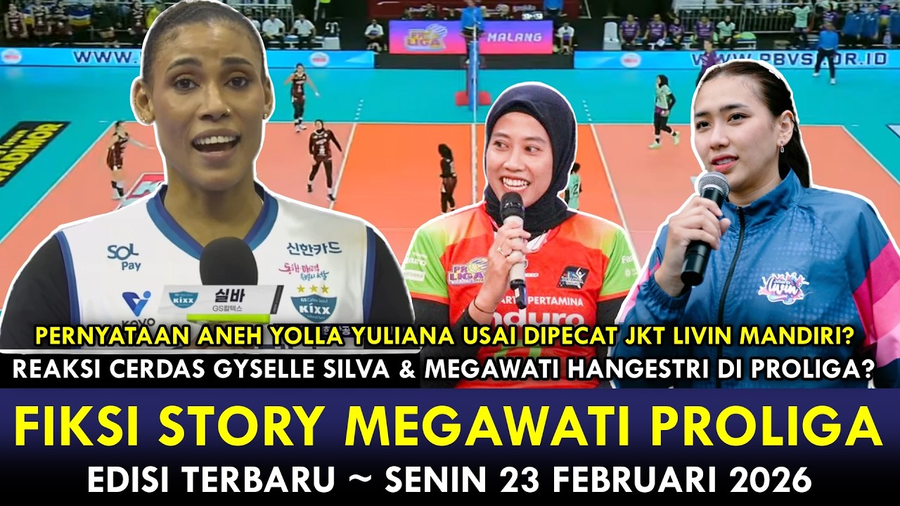 PROLIGA 2026 MAKIN SERU 🔵 Reaksi Cerdas Gyselle Silva Usai Yolla Gak Terima Dipecat~Megawati Really❓