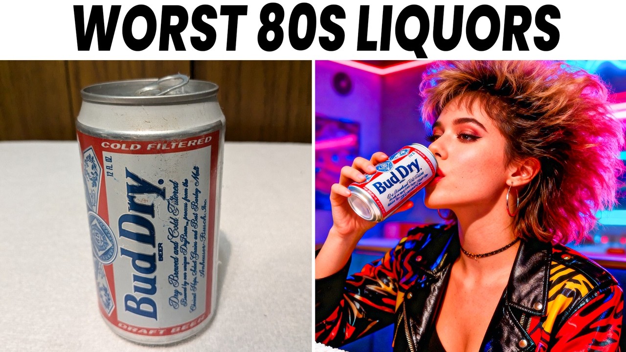 25 Liquor Brands From The 1980s That FAILED Miserably!