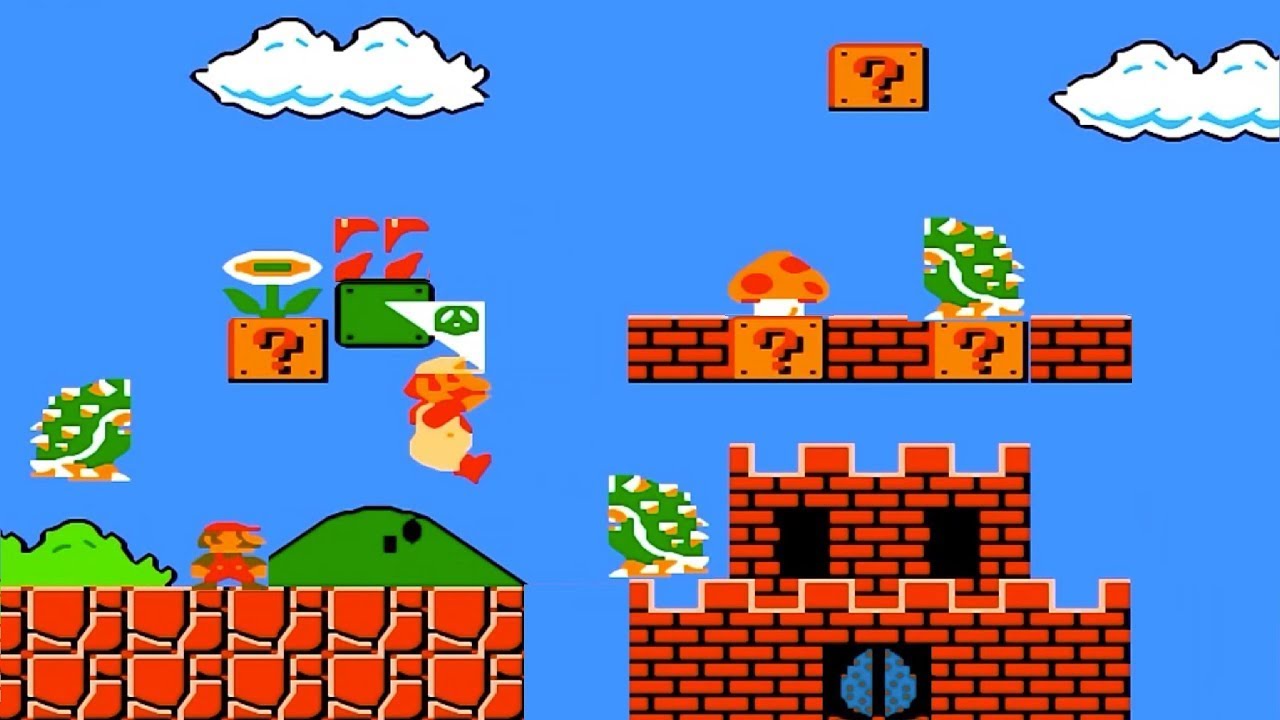 Corrupting Super Mario Bros 3