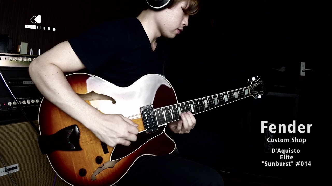 【Brush eight】Fender Custom Shop D'Aquisto Elite 